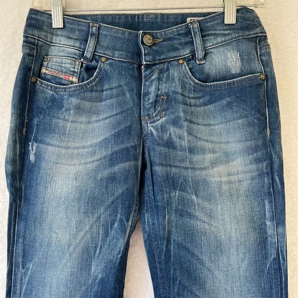 Diesel Louvely Stretch Jeans Wash‎ 008C2 Women's Size W24xL32 Vintage NWT - Picture 4 of 16